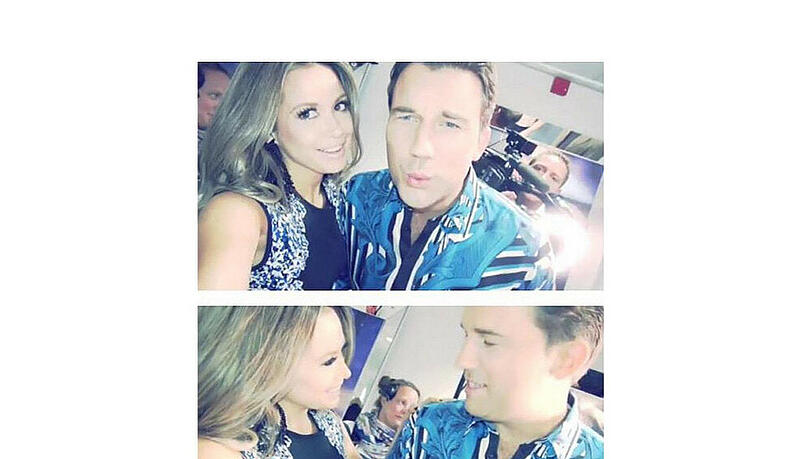 DJ Antoine und Mandy Capristo scheinen sich bestens zu verstehen DJ Antoine und Mandy Capristo scheinen sich bestens zu verstehen