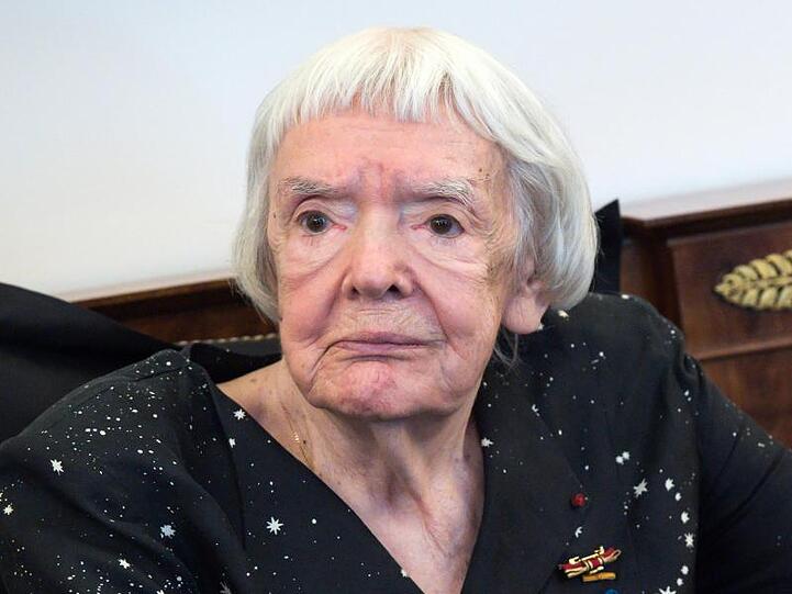 Die russische Menschenrechtlerin Ljudmila Alexejewa.