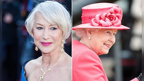 Helen Mirren (li.) verkörperte die Queen einst in einem Film.