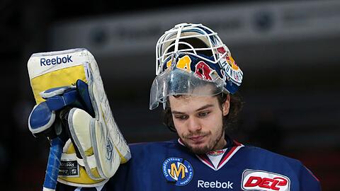 Verlässt den EHC Red Bull München: Ersatzkeeper Lukas Steinhauer.