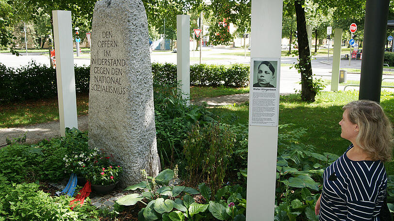 Das Denkmal am Platz der Freiheit.