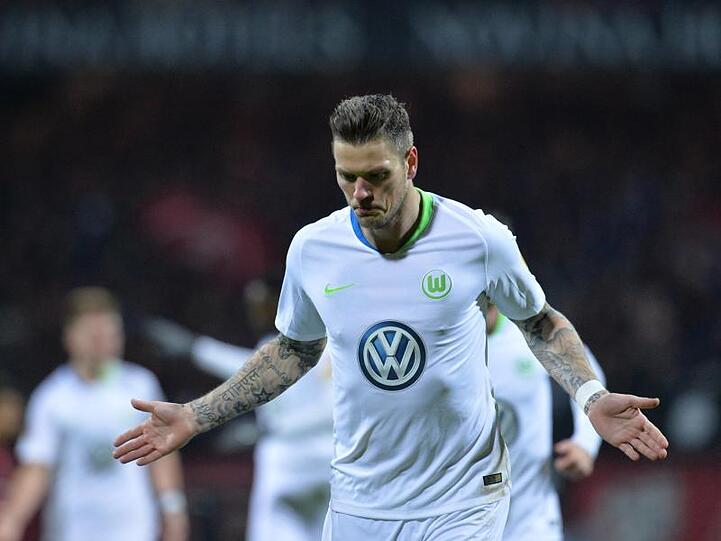 Der Wolfsburger Daniel Ginczek traf bei seinem alten Club.