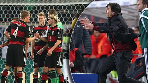 Während des Spiels wurde Joachim Löw immer ungehaltener.