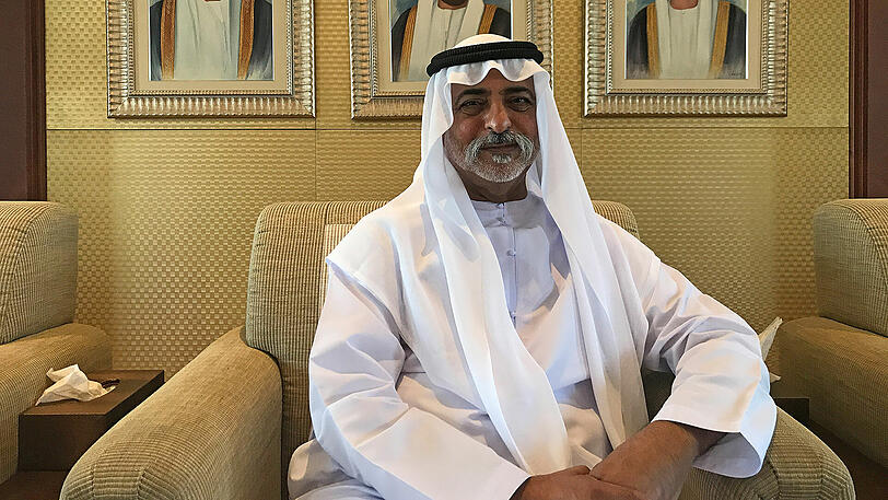 Der Toleranzminister der Vereinigten Arabischen Emirate, Scheich Nahjan bin Mubarak Al Nahjan: "Man kann nicht einfach so eine Moschee aufmachen".