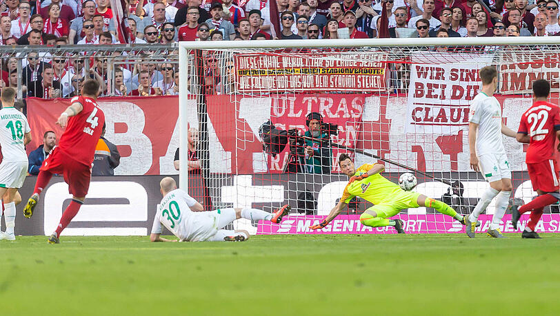 Auch torgefährlich: Niklas Süle (li.) für den FC Bayern. Auch torgefährlich: Niklas Süle (li.) für den FC Bayern.