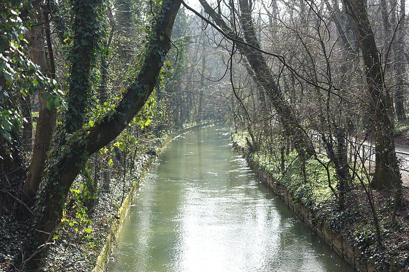 Idylle am Westermühlbach.