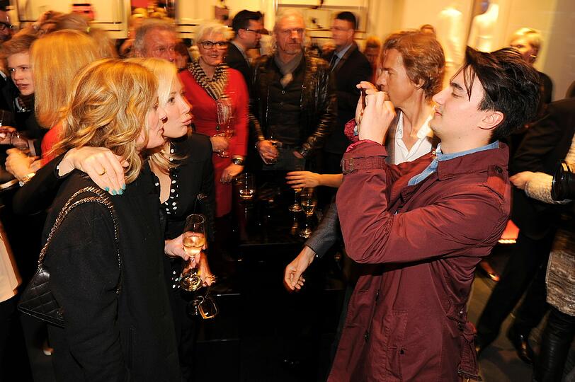 Weitere Fotos von der Escada-Party: Mon Müllerschön, Judith Milberg und Sohn Julius