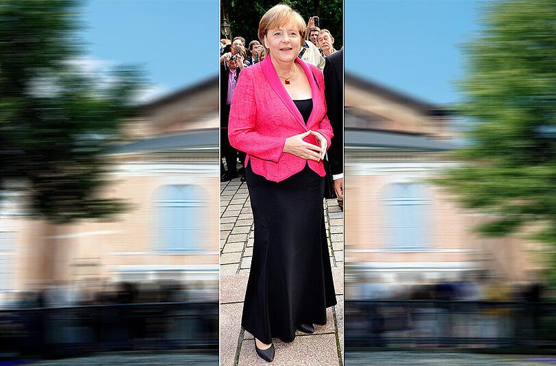 Angela Merkel bei den Bayreuther Festspielen - 2011