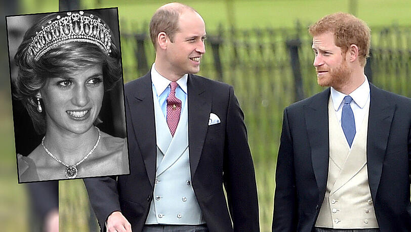 Prinz William und Prinz Harry haben ihre Mutter Diana 1997 verloren Prinz William und Prinz Harry haben ihre Mutter Diana 1997 verloren