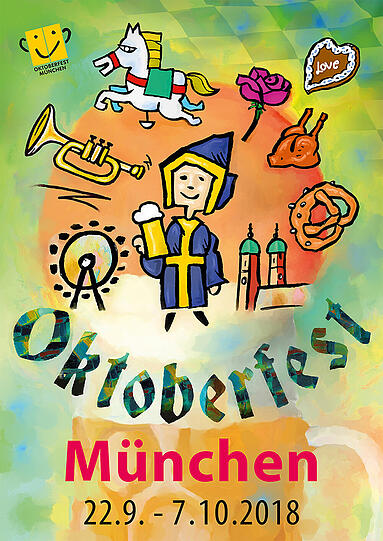 Oktoberfest-Plakat-Entwurf.