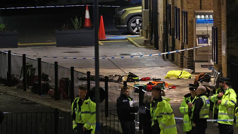 Die Attacke ereignete sich in einem Zug nahe der Stadt Huntingdon.