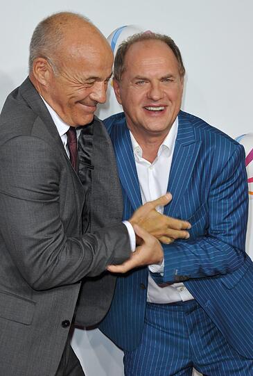 Heiner Lauterbach und Uwe Ochsenknecht
