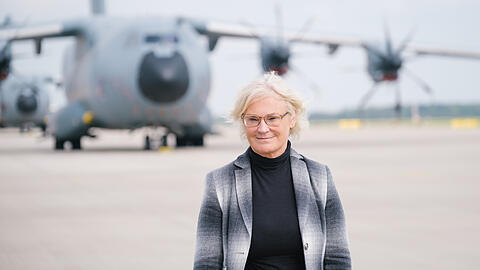 Verteidigungsministerin Christine Lambrecht (SPD).