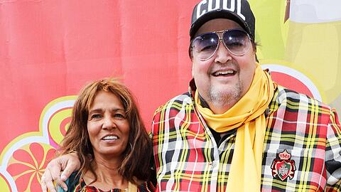 Andreas Ellermann und Nadja Abd el Farrag bei einem gemeinsamen Auftritt.