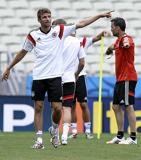Die Bilder vom Abschlusstraining der DFB-Elf.