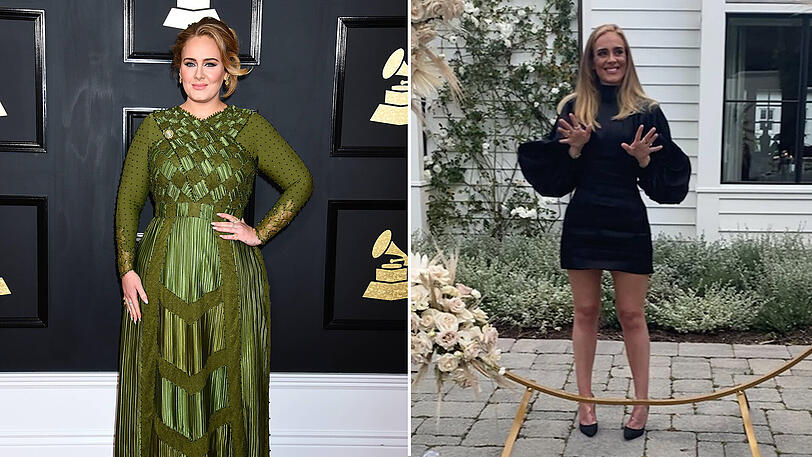 Adele überraschte ihr Fans zu ihrem 32. Geburtstag mit einer komplett neuen Figur. Ganze 45 kg soll die Sängerin verloren haben.