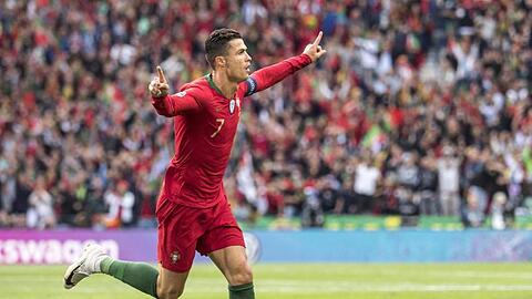 Cristiano Ronaldo schoss Portugal zum Sieg.