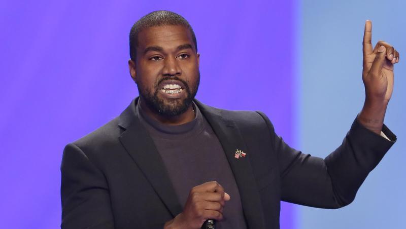 US-Rapper Kanye West bei einem Gottesdienst in der Lakewood Church in Houston. US-Rapper Kanye West bei einem Gottesdienst in der Lakewood Church in Houston.