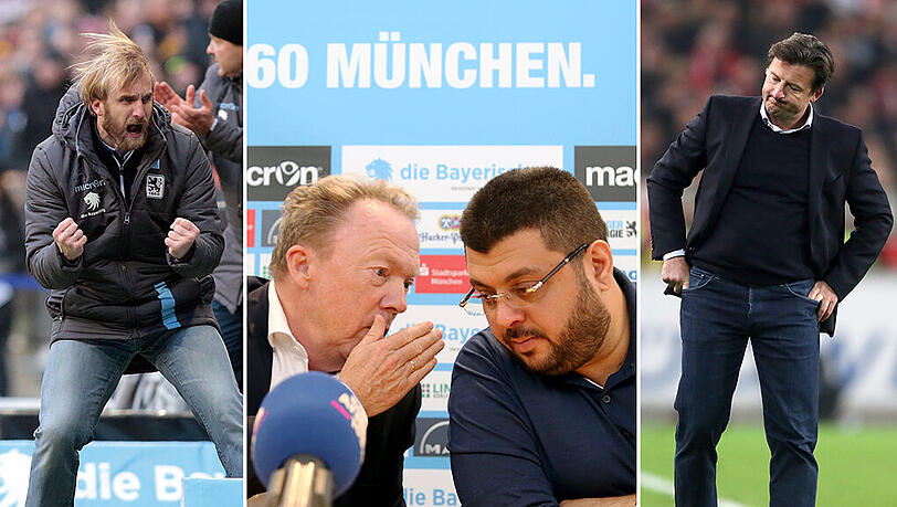 Trainer, Sportchefs, Geschäftsführer - in dieser Hinrunde sah man wieder viele kommen und gehen beim TSV 1860. Trainer, Sportchefs, Geschäftsführer - in dieser Hinrunde sah man wieder viele kommen und gehen beim TSV 1860.