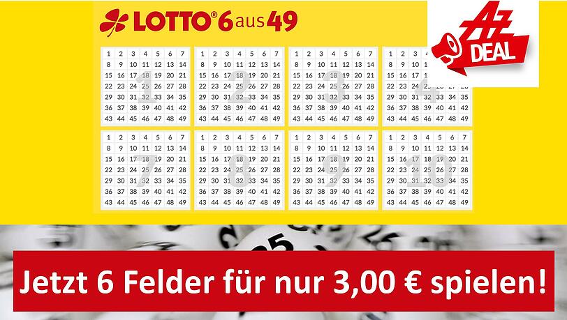 Jetzt Lotto-Jackpot knacken! Exklusiver Deal von FOCUS Online.