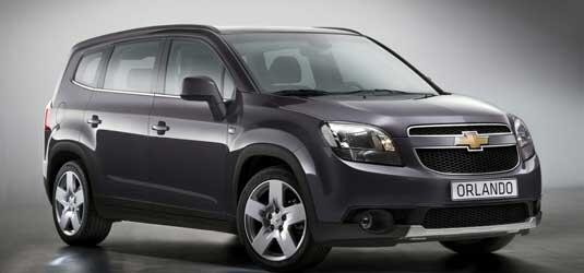Breiter und flacher als die meisten Vans dieser Klasse: Chevrolets neuer Siebensitzer Orlando