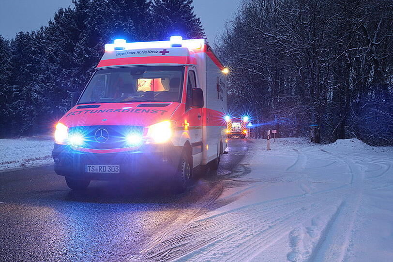 Im Landkreis Traunstein kam es am Mittwochnachmittag zu einem schrecklichen Unfall.
