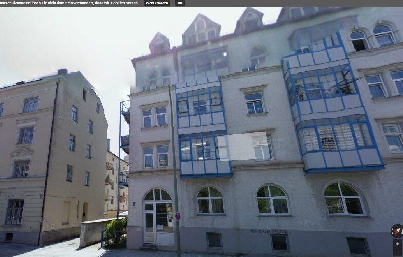 Das 2-Rent-Haus in der Sankt-Martin-Straße. Foto: Google Maps