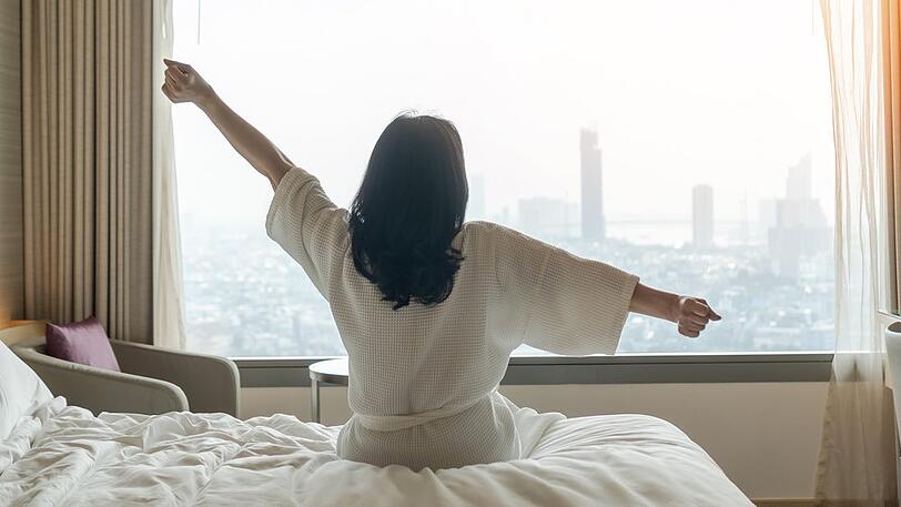 Guter Schlaf trägt - nicht nur im Urlaub - zu Erholung und Gesundheit bei.