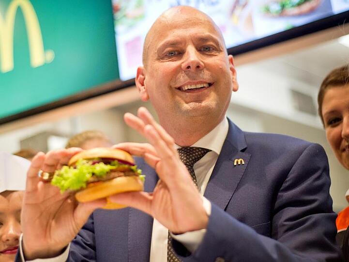 Der Vorstandsvorsitzende von McDonald's Deutschland, Holger Beeck. Foto: Christoph Schmidt/Archiv