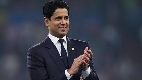 Würdigt Karl-Heinz Rummenigge anlässlich seines 70. Geburtstags in der AZ: ECA-Boss und PSG-Präsident Nasser Al-Khelaifi.