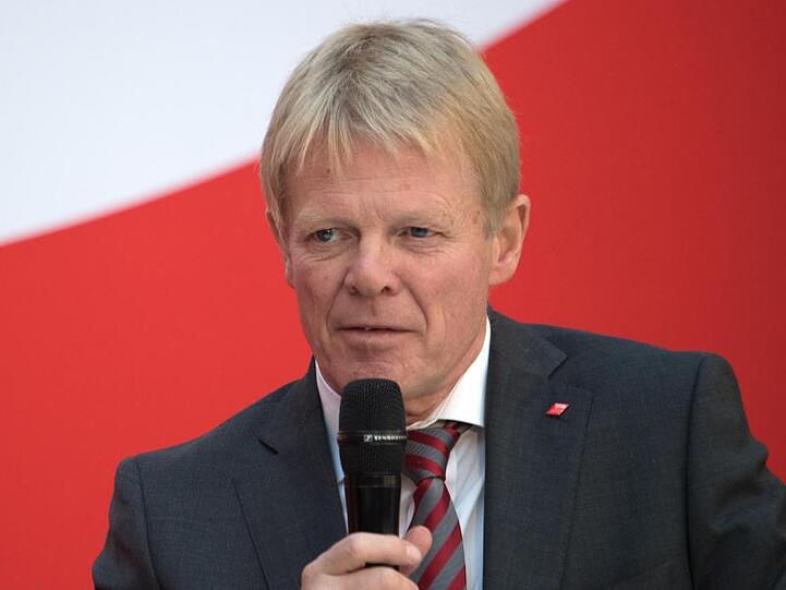 Der DGB-Vorsitzende Reiner Hoffmann Mitte Oktober bei einer Veranstaltung in Berlin.