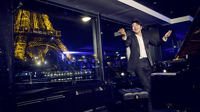 Der Pianist Lang Lang bei der Vorstellung seiner neuen CD "The Disney Book" in Paris.