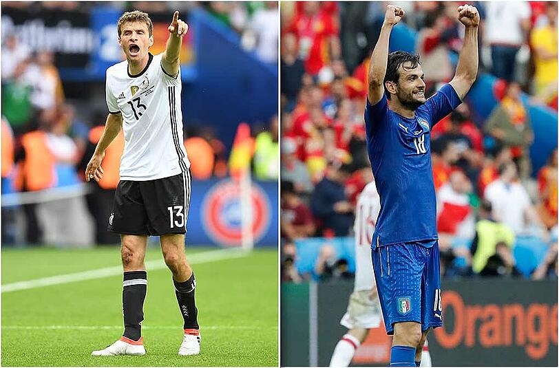 Thomas Müller gegen Marco Parolo - 7,5:1,5