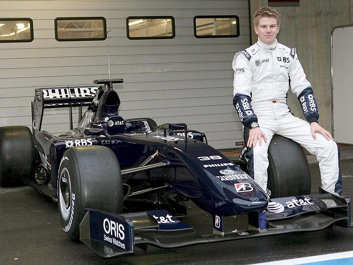Noch ist Nico Hülkenberg Testfahrer bei Williams. Hilft er bald bei Ferrari aus?