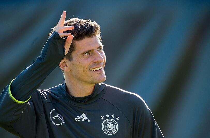Mario Gomez steht gegen Frankreich in der Startelf.