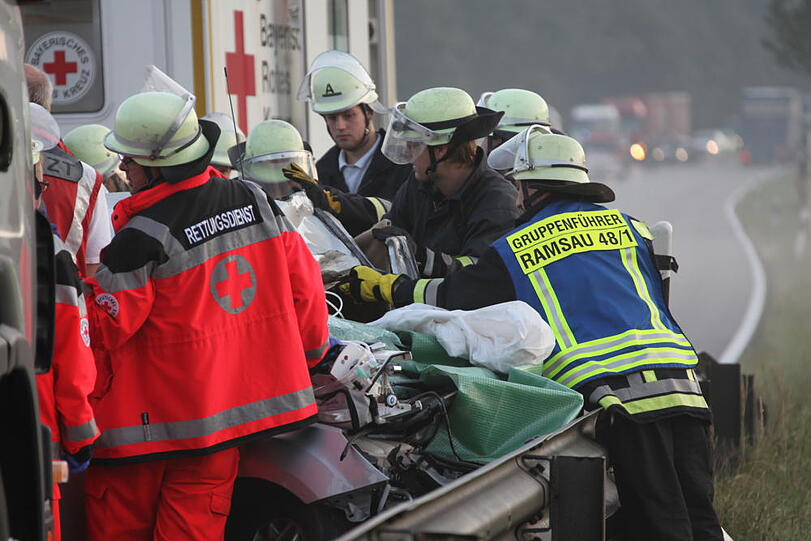 Bilder vom Unfallort.