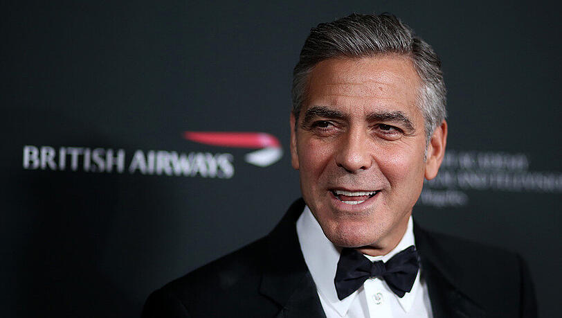 George Clooney schwebt derzeit auf Wolke 7 George Clooney schwebt derzeit auf Wolke 7