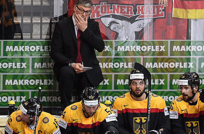 Pat Cortina und die DEB-Auswahl haben ihr letztes Spiel gegen Österreich.