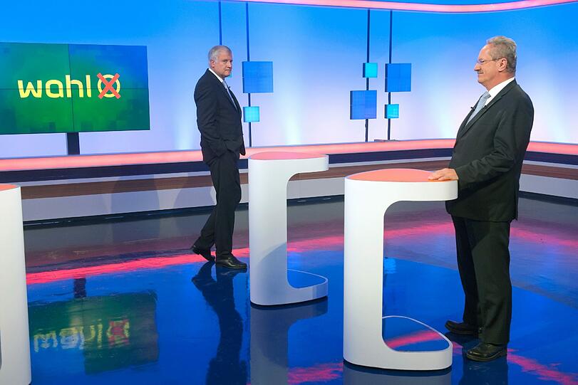 Das TV-Duell Ude gegen Seehofer brachte 730 000 vor den Fernseher.