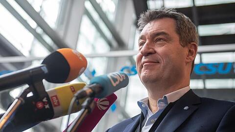 Markus Söder, CSU-Parteivorsitzender und Ministerpräsident von Bayern. Foto: Peter Kneffel/dpa