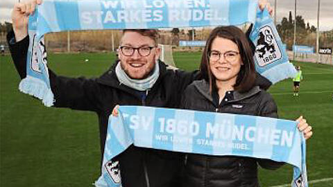 Verlängertes Wochenende bei den Löwen: Jakob und Scharifa.