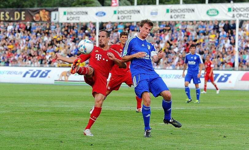 2:0 - Die Bayern im Test in Jena: Bilder vom Spiel