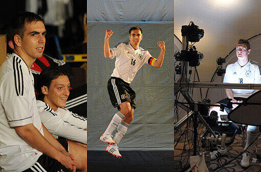 DFB-Marketingtage der Fußball-Nationalmannschaft. Die besten Bilder vom Foto-Shooting