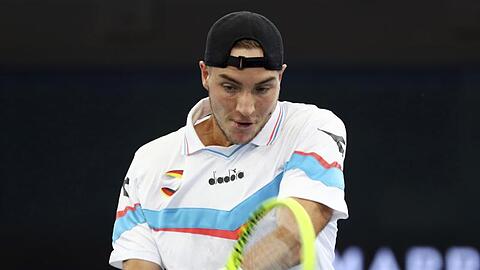 Jan-Lennard Struff trifft in der ersten Runde der Australian Open auf Novak Djokovic.