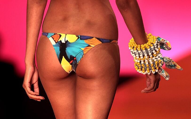 Sexy: Models zeigen bei der Mode-Woche in Rio de Janeiro die neuesten Kollektionen.