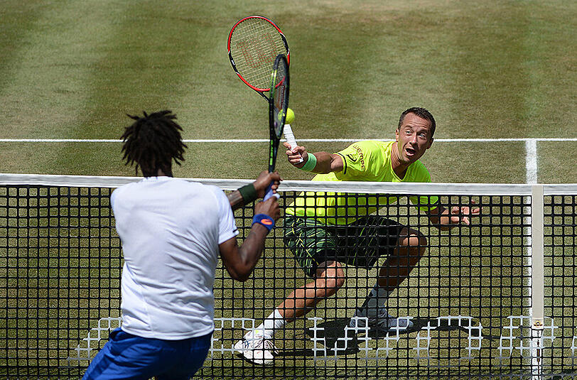Am Ende ging Philipp Kohlschreiber gegen Gael Monfils in die Knie.