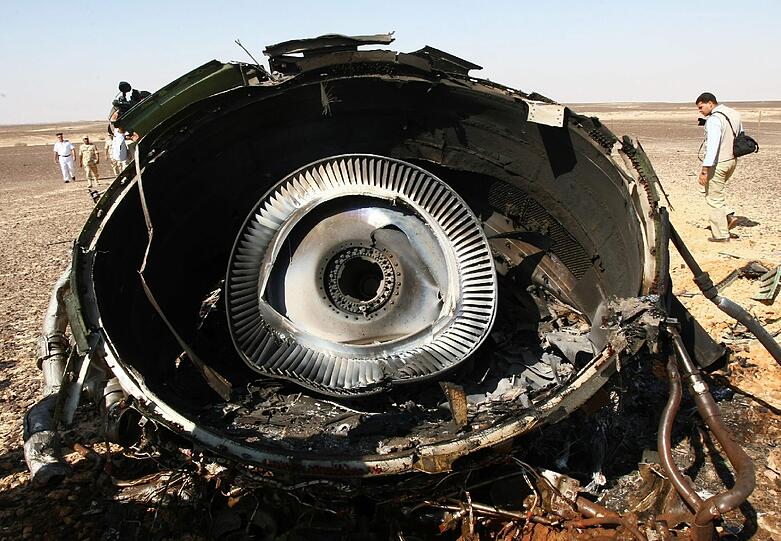 Flugzeugabsturz in Ägypten.