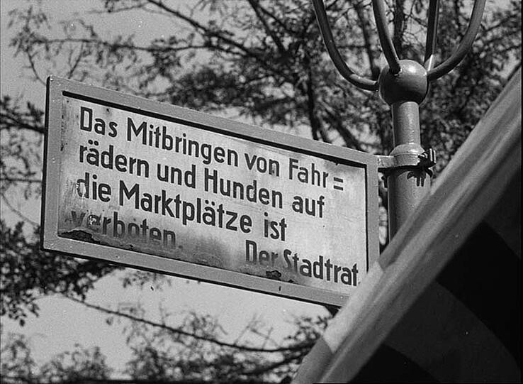 Weitere historische Fotos vom Viktualienmarkt.