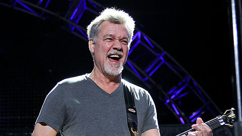 Eddie Van Halen bei einem seiner letzten Bühnenauftritte