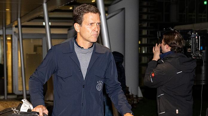 Teammanager Oliver Bierhoff.